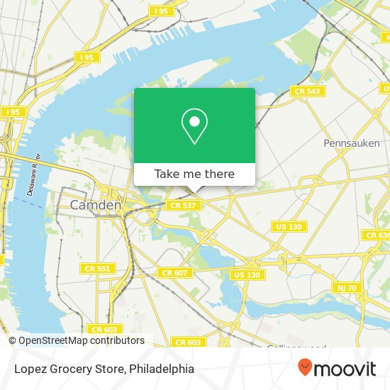 Mapa de Lopez Grocery Store
