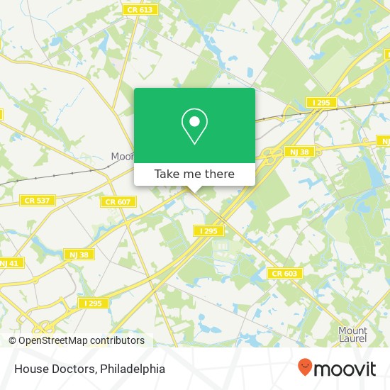 Mapa de House Doctors
