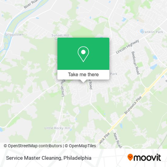 Service Master Cleaning map