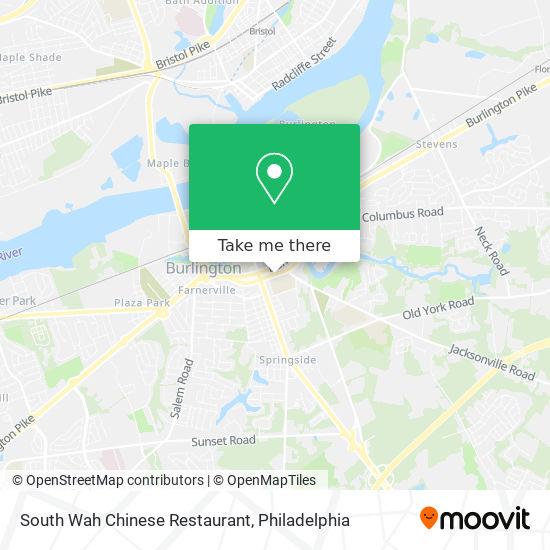 Mapa de South Wah Chinese Restaurant