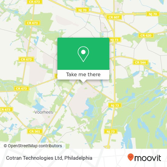 Mapa de Cotran Technologies Ltd