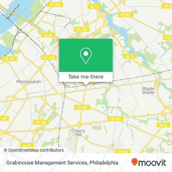 Mapa de Grabinouse Management Services