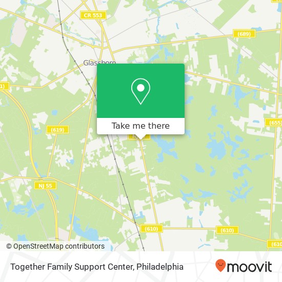 Mapa de Together Family Support Center