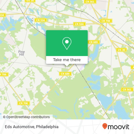 Eds Automotive map