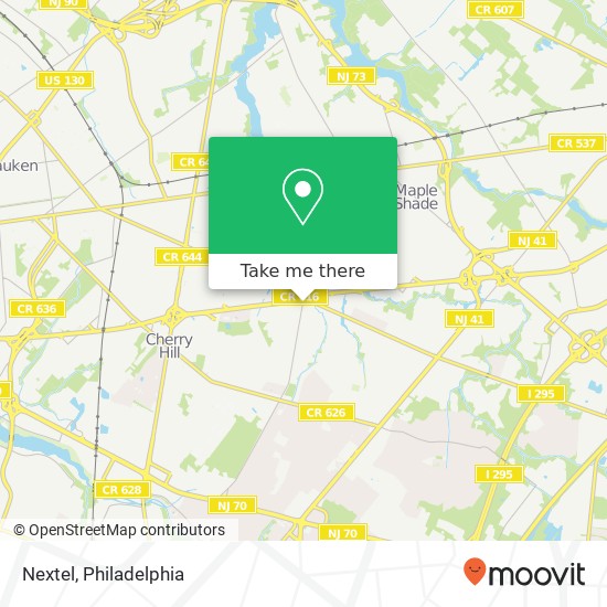 Nextel map