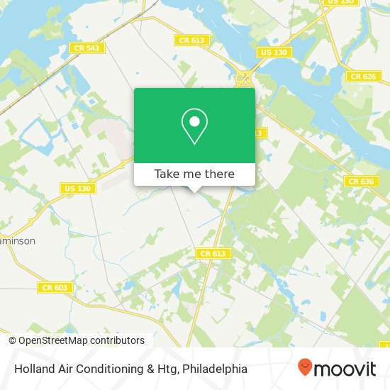 Mapa de Holland Air Conditioning & Htg