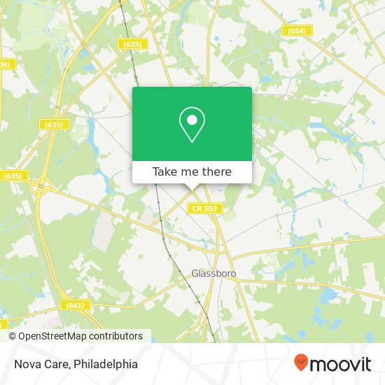 Nova Care map