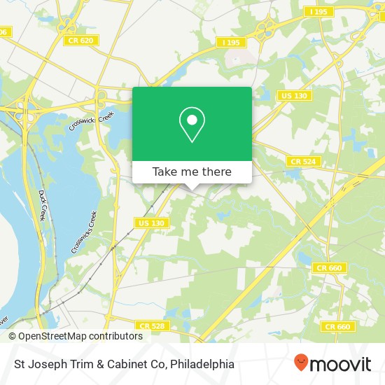 Mapa de St Joseph Trim & Cabinet Co