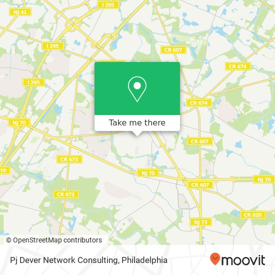 Mapa de Pj Dever Network Consulting