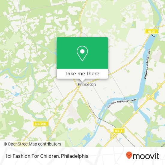 Ici Fashion For Children map