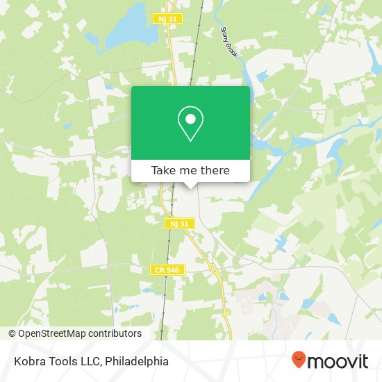 Mapa de Kobra Tools LLC