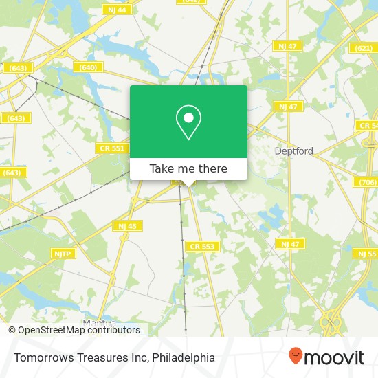 Mapa de Tomorrows Treasures Inc