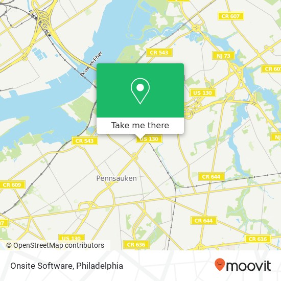 Onsite Software map