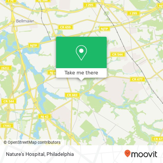 Nature's Hospital map