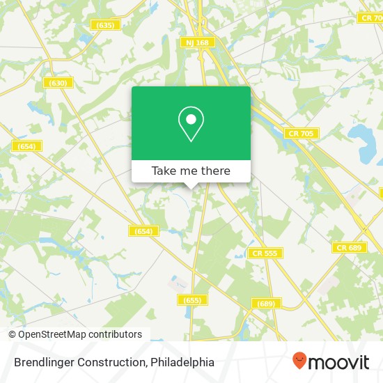 Brendlinger Construction map