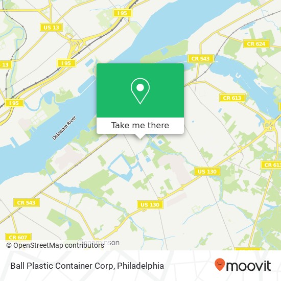 Ball Plastic Container Corp map