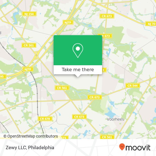 Mapa de Zewy LLC