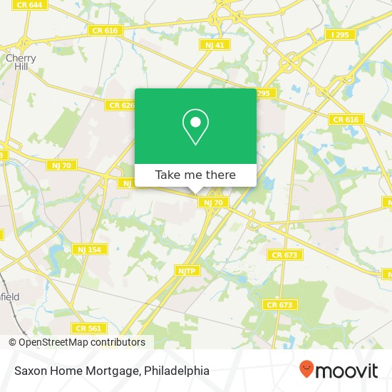 Mapa de Saxon Home Mortgage