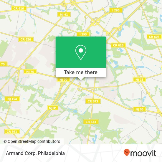 Mapa de Armand Corp
