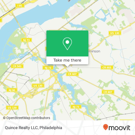 Mapa de Quince Realty LLC