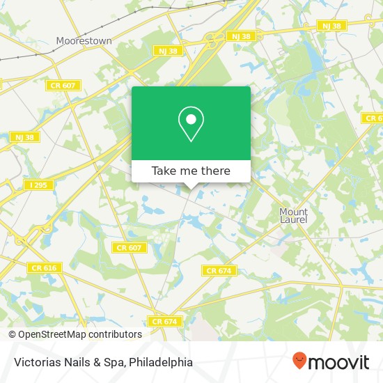 Victorias Nails & Spa map