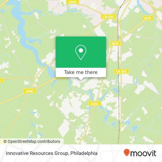 Mapa de Innovative Resources Group