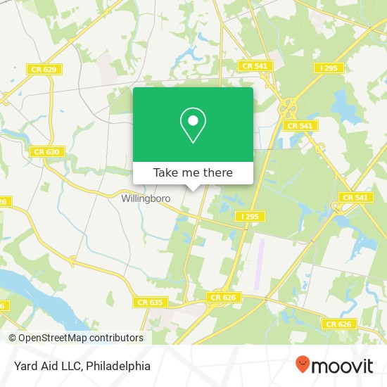 Yard Aid LLC map