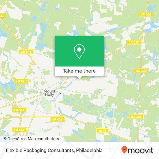 Flexible Packaging Consultants map
