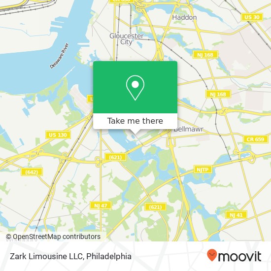 Zark Limousine LLC map