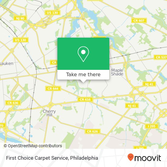 First Choice Carpet Service map