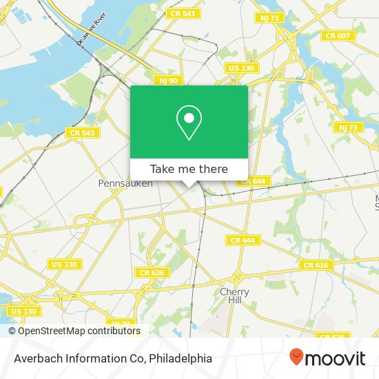 Mapa de Averbach Information Co