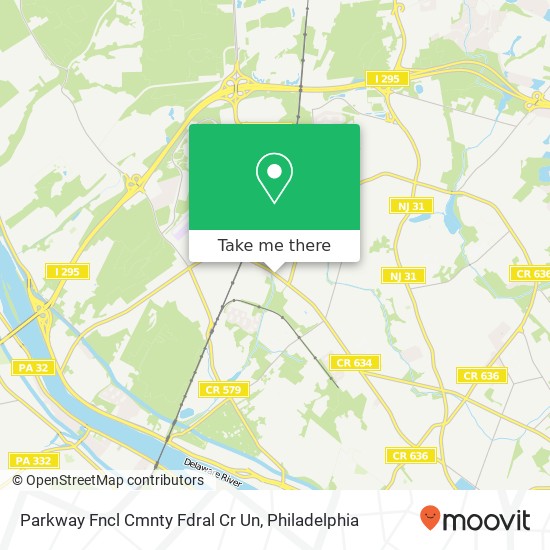 Mapa de Parkway Fncl Cmnty Fdral Cr Un