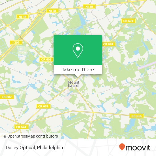 Mapa de Dailey Optical