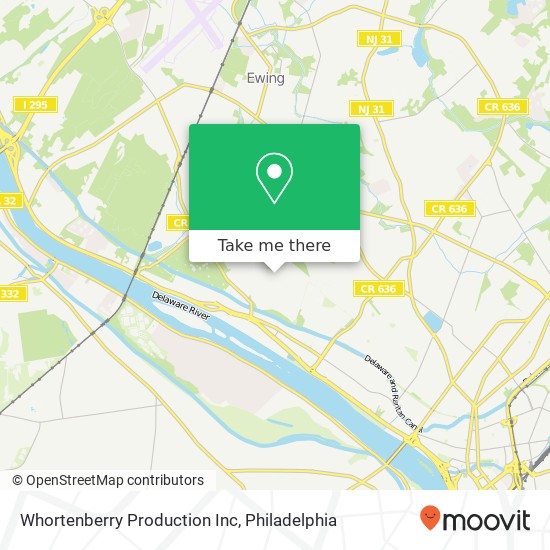 Whortenberry Production Inc map