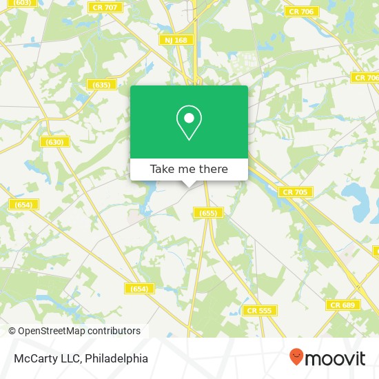 McCarty LLC map