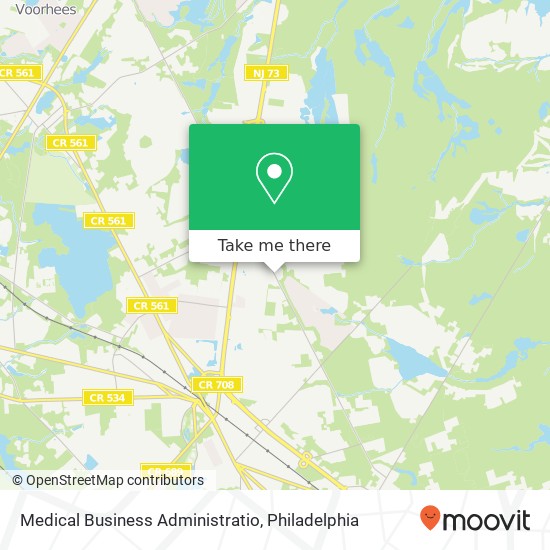 Medical Business Administratio map