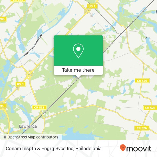Conam Insptn & Engrg Svcs Inc map