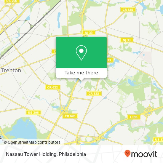 Mapa de Nassau Tower Holding
