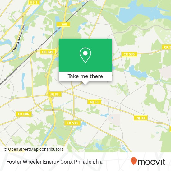 Foster Wheeler Energy Corp map