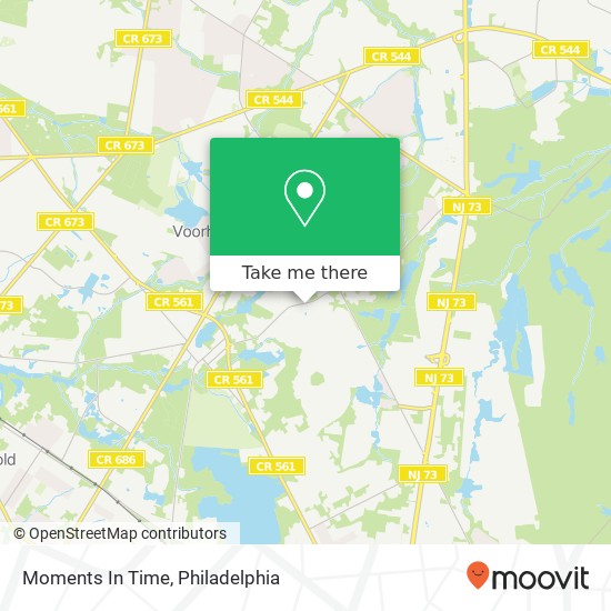 Moments In Time map