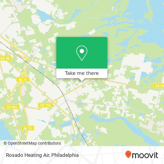 Rosado Heating Air map