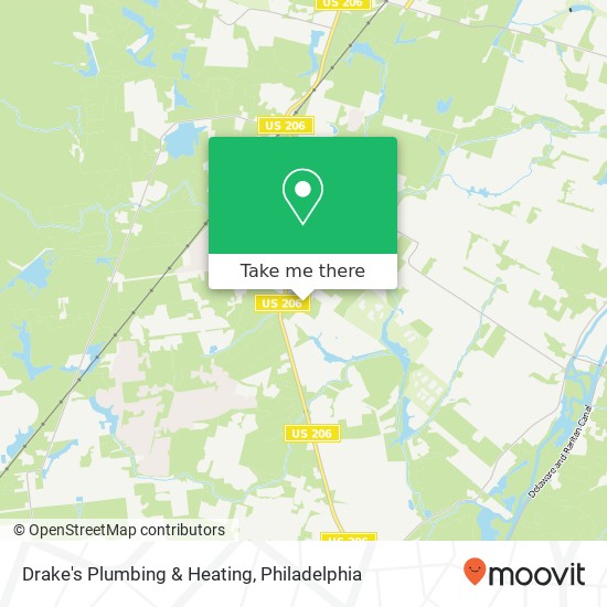Drake's Plumbing & Heating map