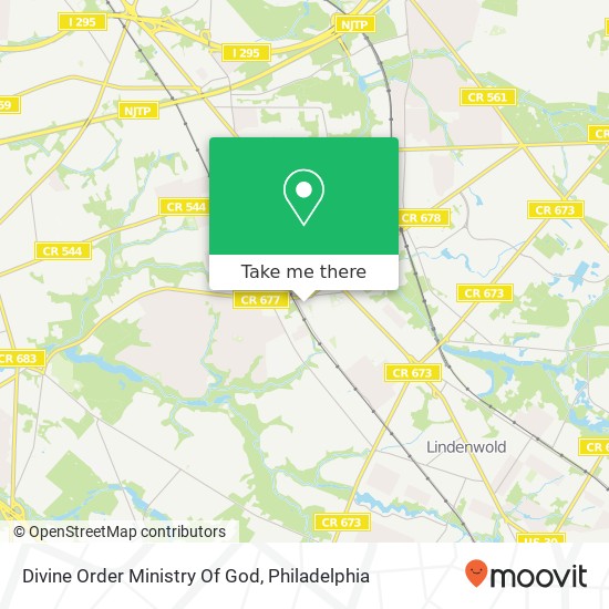 Mapa de Divine Order Ministry Of God