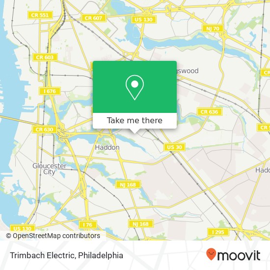 Trimbach Electric map