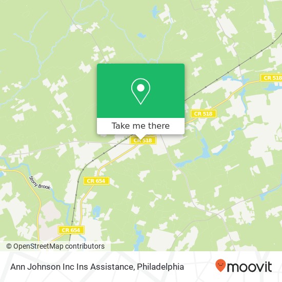 Ann Johnson Inc Ins Assistance map