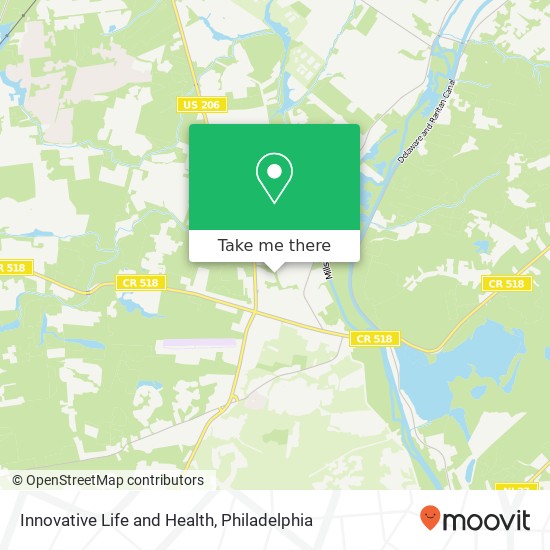 Mapa de Innovative Life and Health