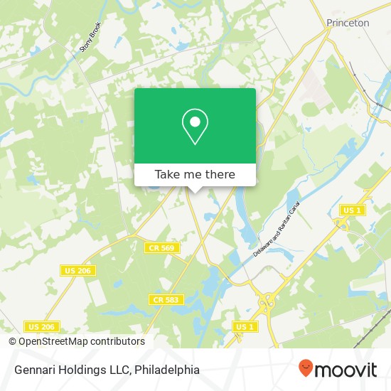 Gennari Holdings LLC map