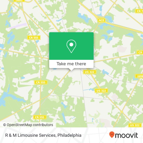 R & M Limousine Services map