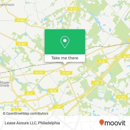 Lease Assure LLC map