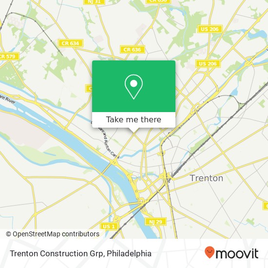 Mapa de Trenton Construction Grp